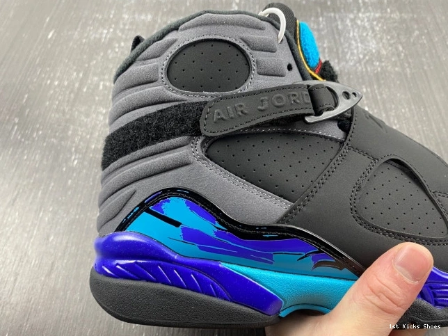 1st Kicks Retro Aqua 305381-025 (2015) 8 Jordan 0730